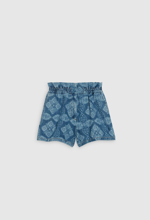 Gemusterte Shorts