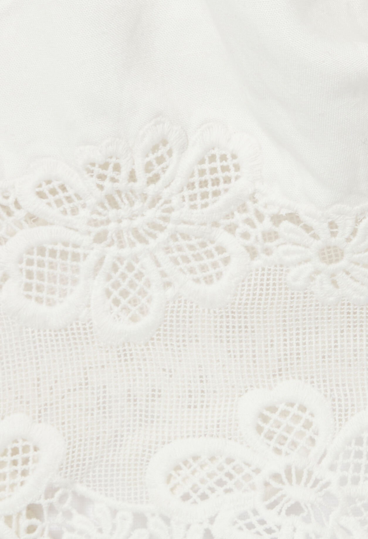 Embroidered Fine Strap Top