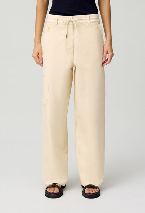 Pantalon cargo taille basse