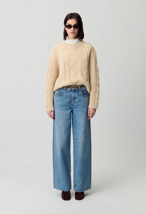 Oversized Chunky Knit Jumper