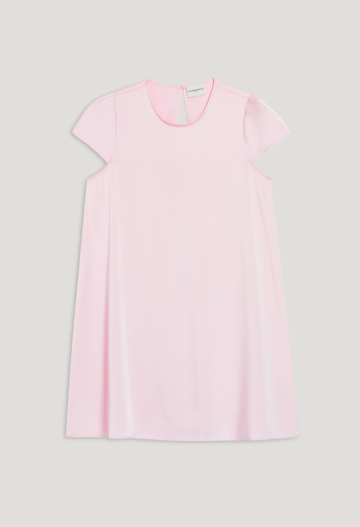 Robe courte babydoll fluide