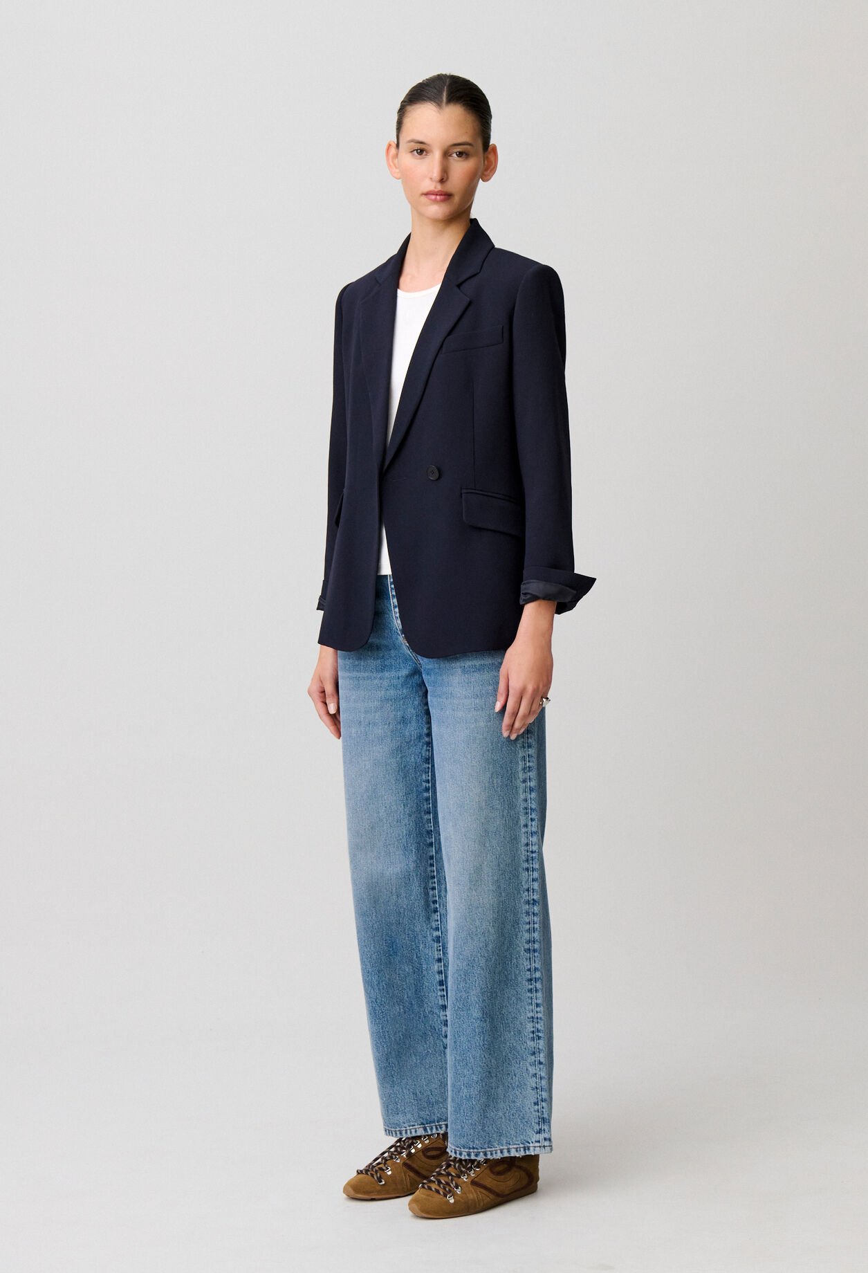 Veste tailleur crois&eacute;e