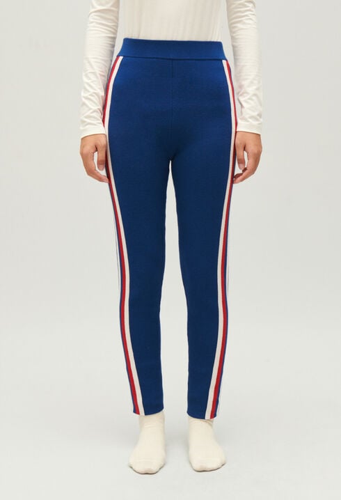 Woven leggings