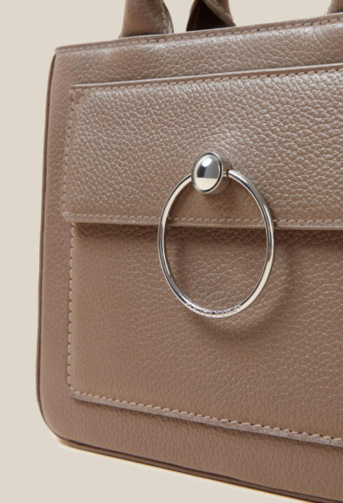 Anouck Tasche genarbtem Leder Kette