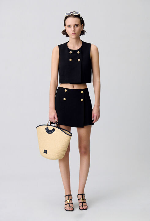 Sleeveless Top Blazer