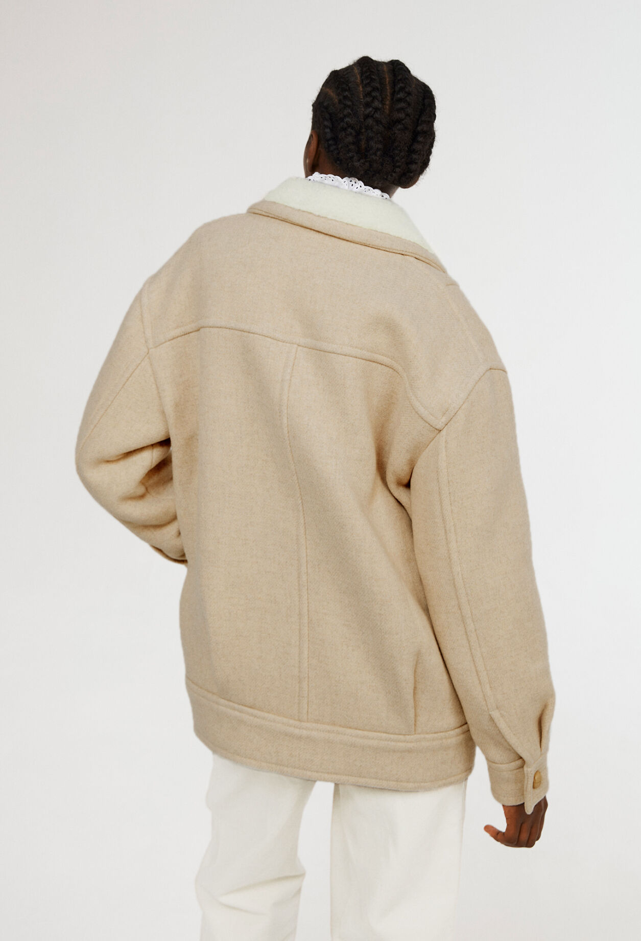Manteau en laine