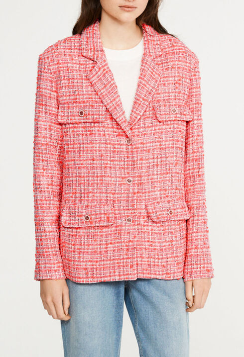 Tweed-Jacke