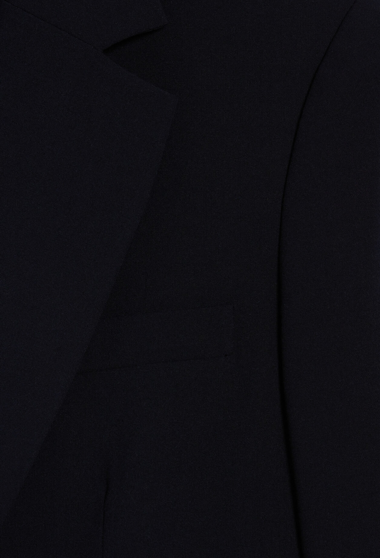 Navy oversized suit jacket