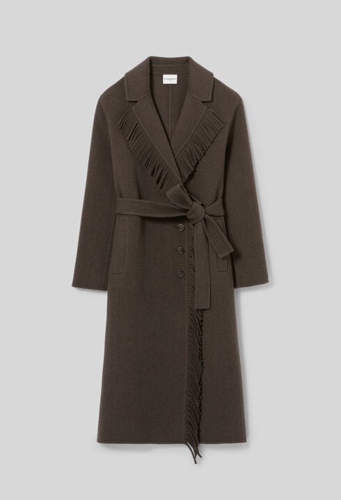 Fringed Long Coat