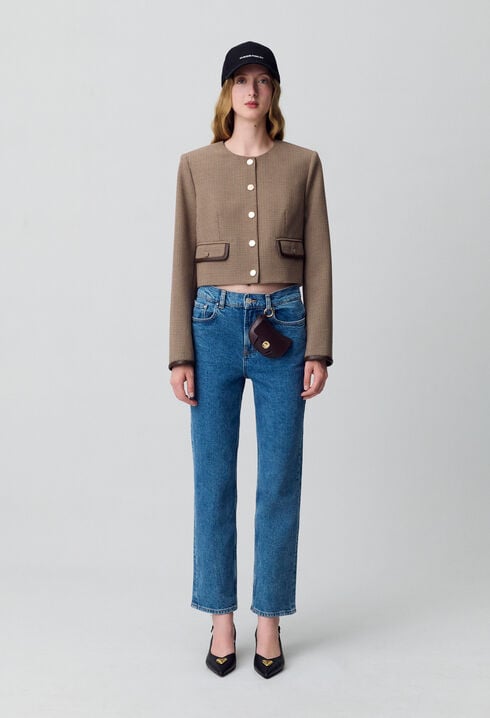 Toto Slim 7/8 jeans faded blue