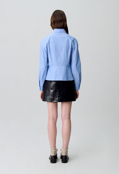 Cotton poplin shirt