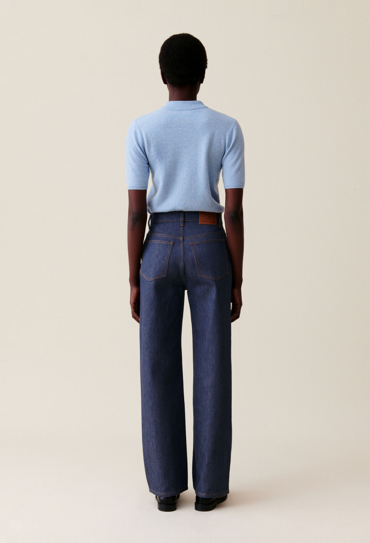Hoch taillierte Jeans Claude