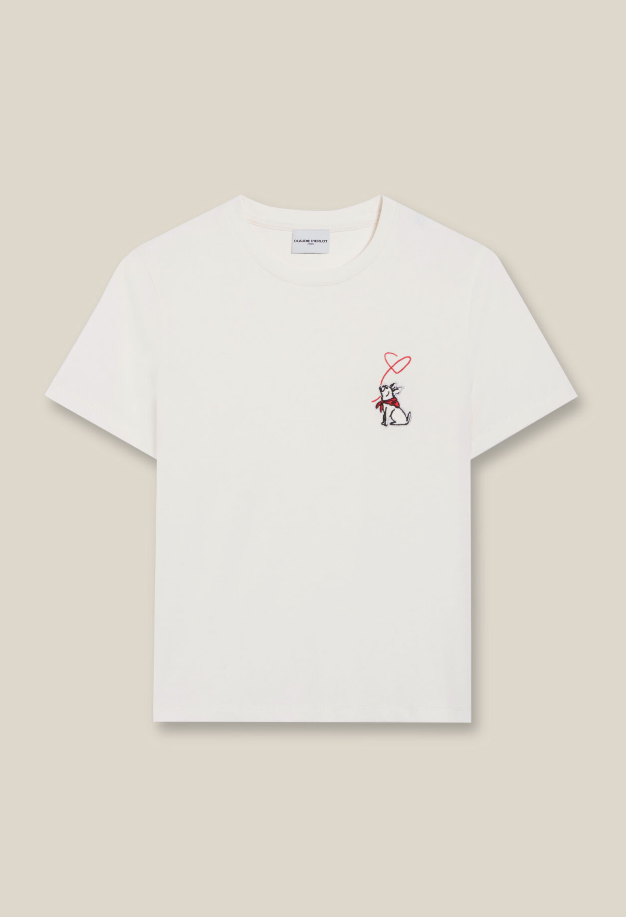 Tee-shirt Jean Toto écru