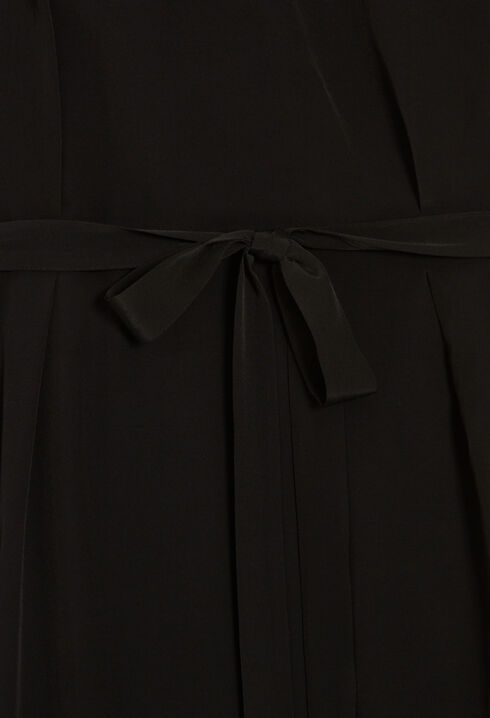 Asymmetric midi dress