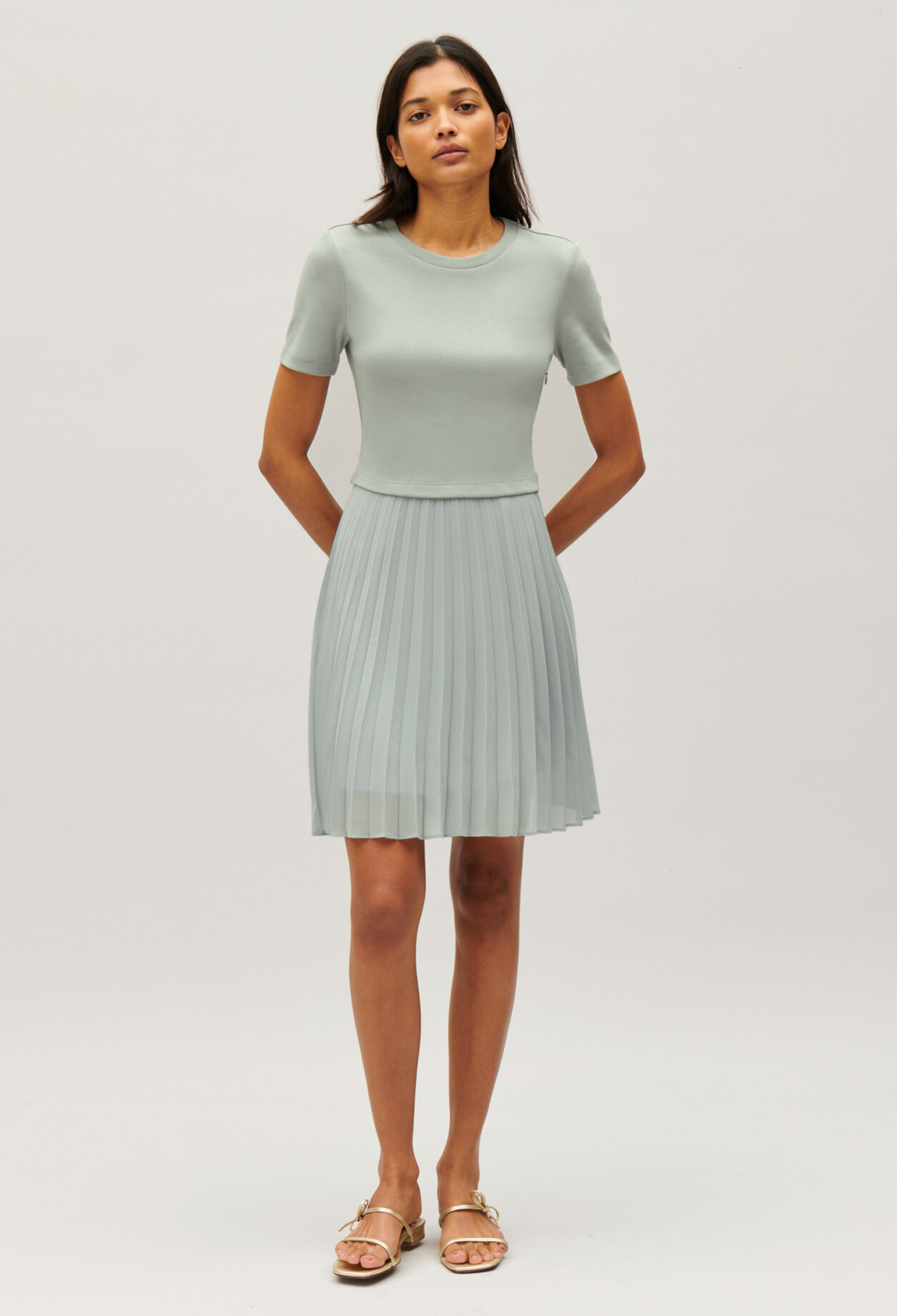 Robe plissee claudie pierlot sale