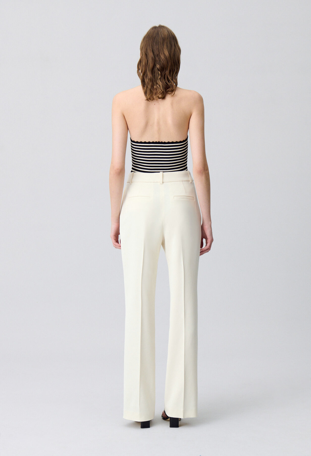 Tailored Straight-Leg Trousers