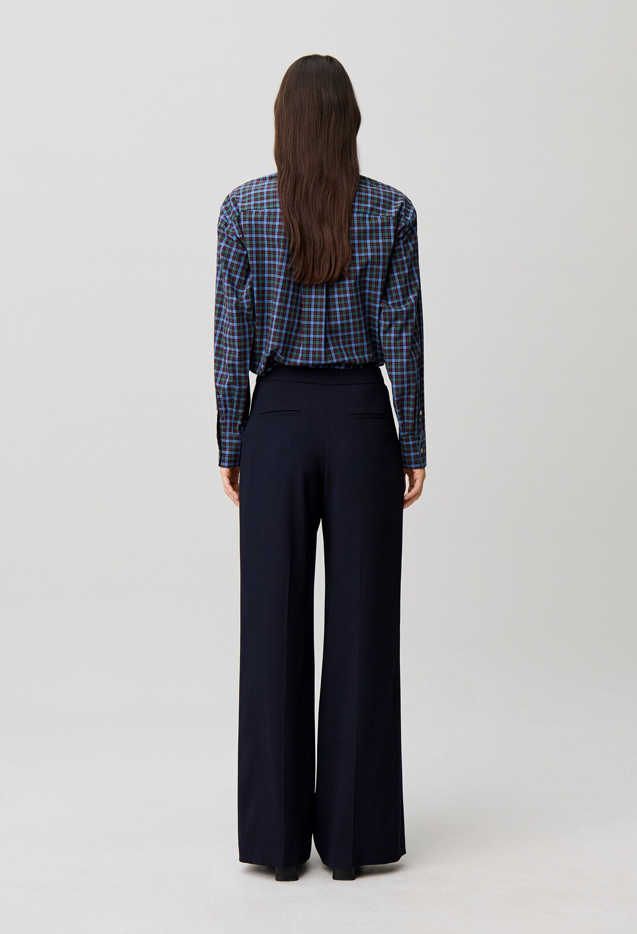 Pantalon &agrave; pont