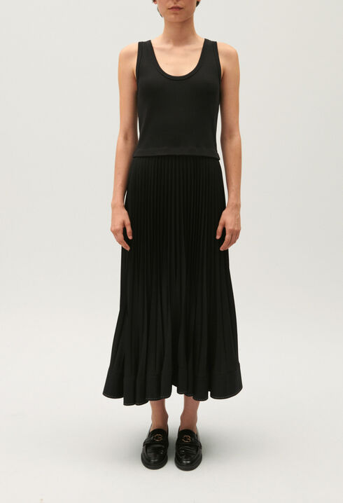 Langes Kleid