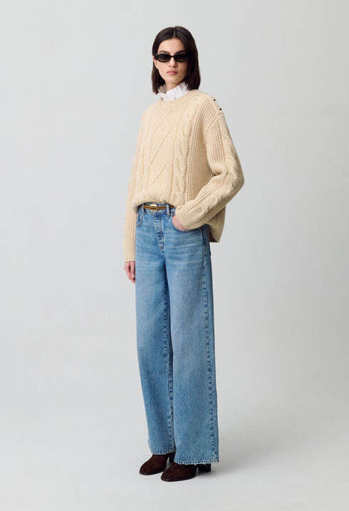 Oversized Chunky Knit Jumper
