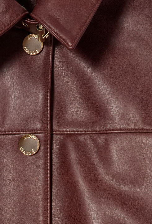 Blouson cuir court