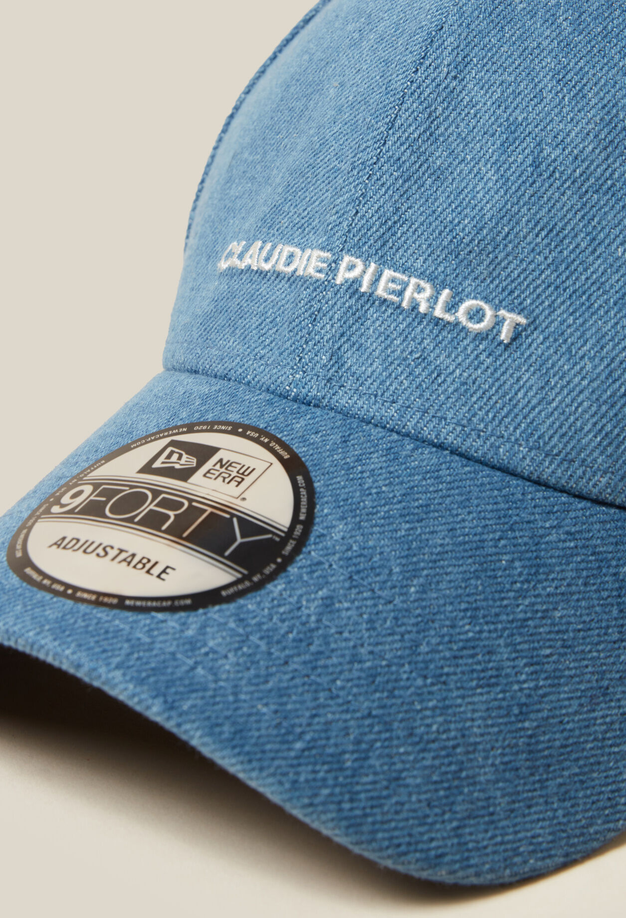 Casquette denim x New Era 
