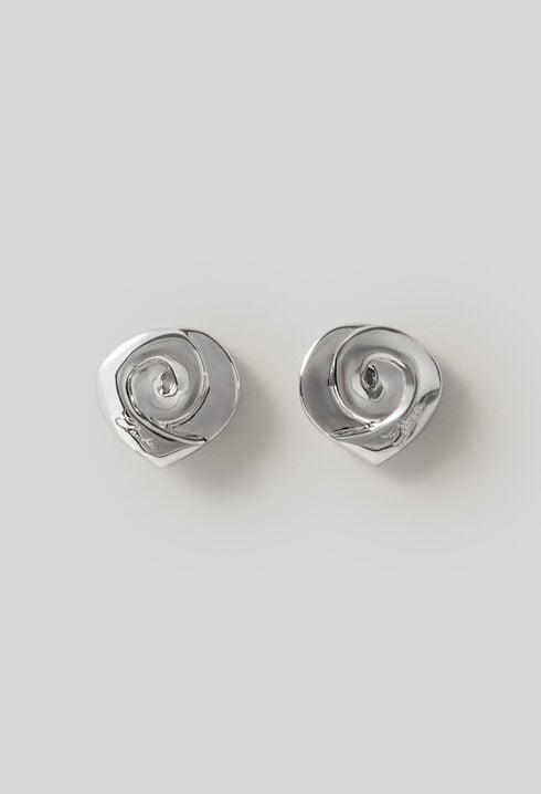 Boucles d'oreilles argent&eacute;es Claudie