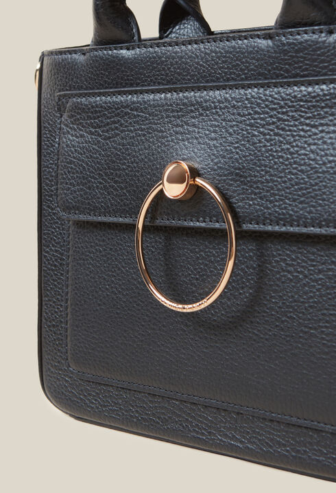 Anouck Tasche aus genarbtem Leder