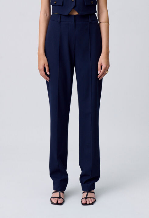 Pantalon tailleur cigarette