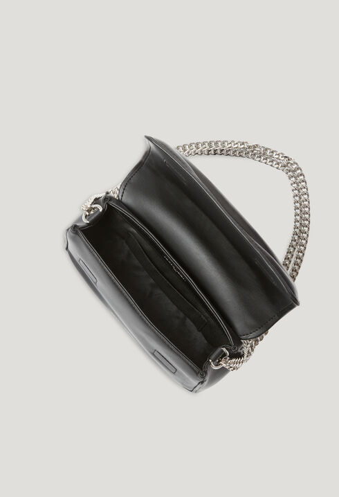 Sac Angelina matelassé cuir noir