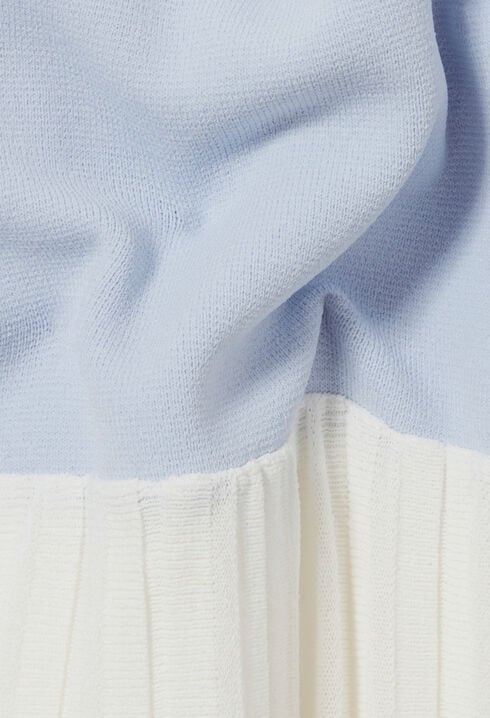 Langes Strickkleid