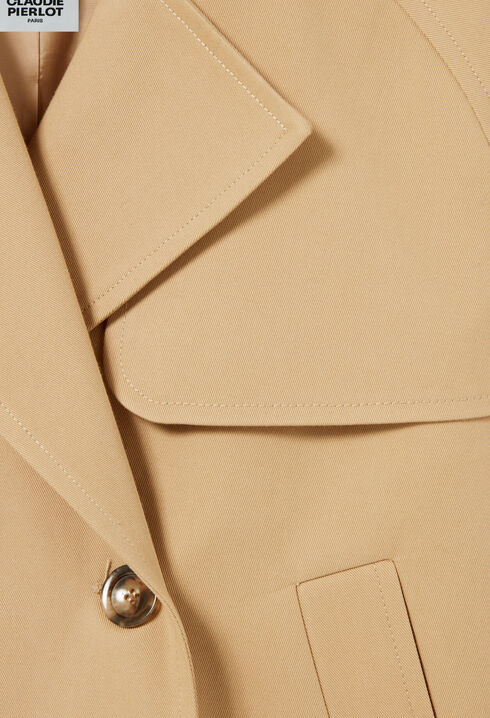 Blouson trench court