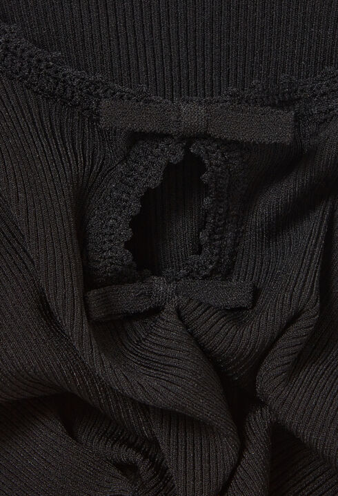 Top manches longues maille fine