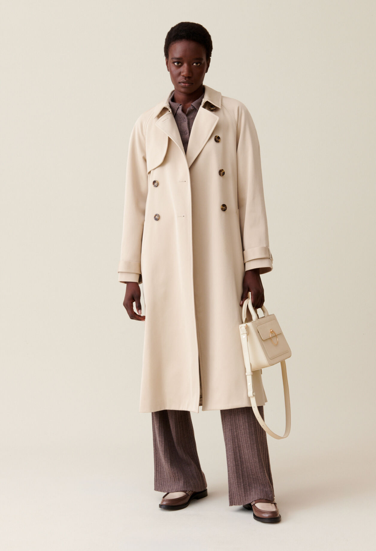 Trench vernis femme top