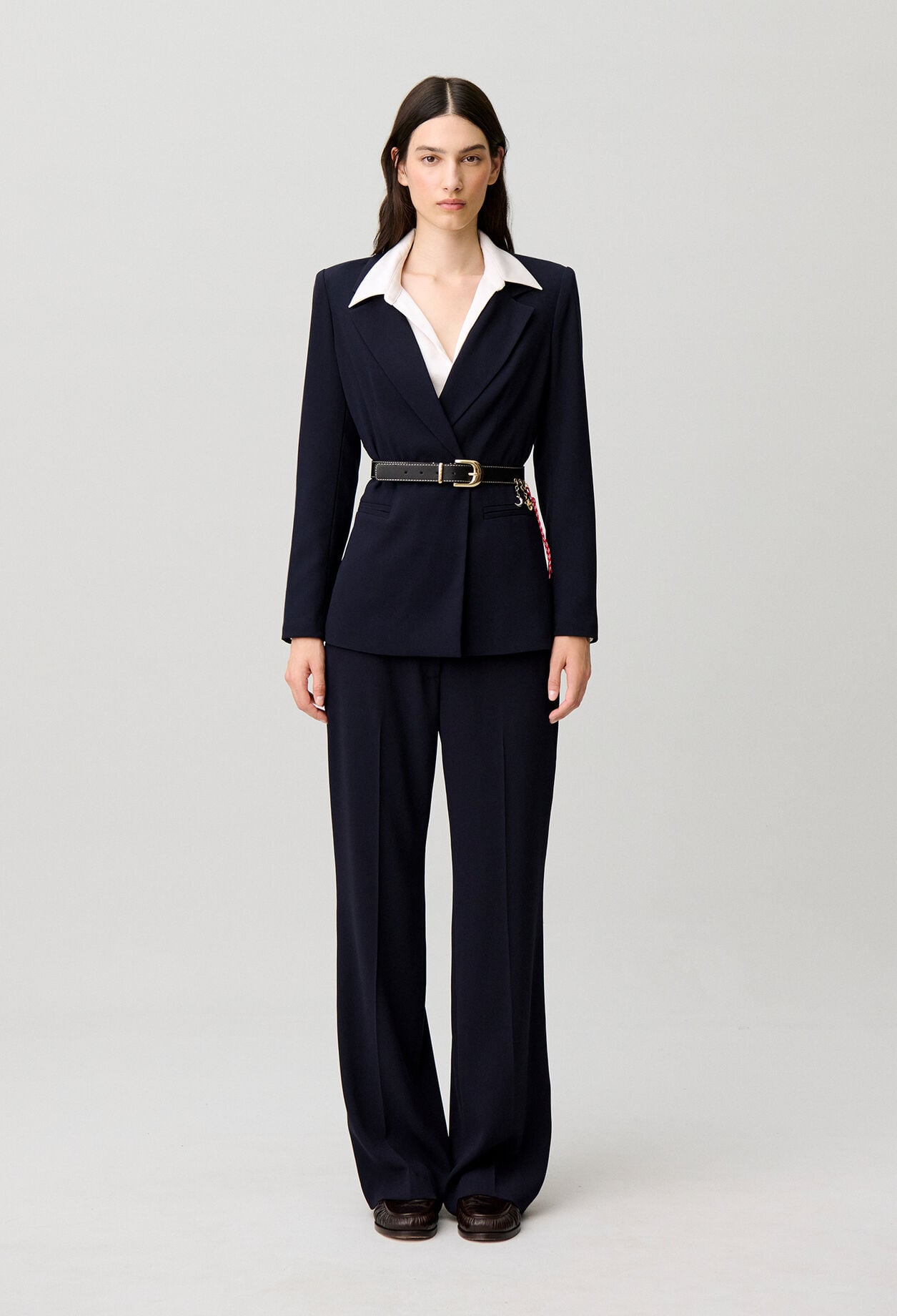 Veste tailleur crois&eacute;e