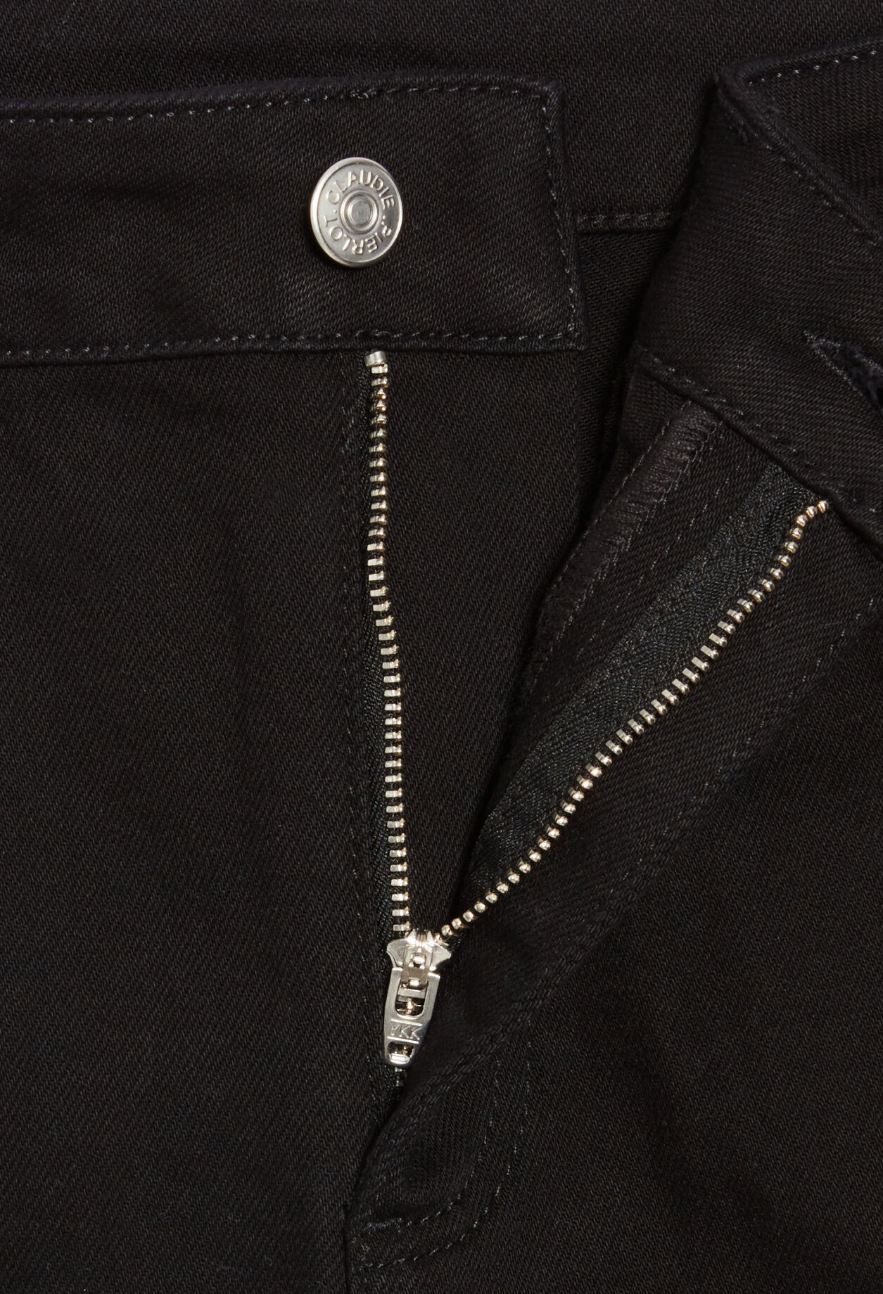 Schwarze Skinny-Jeans