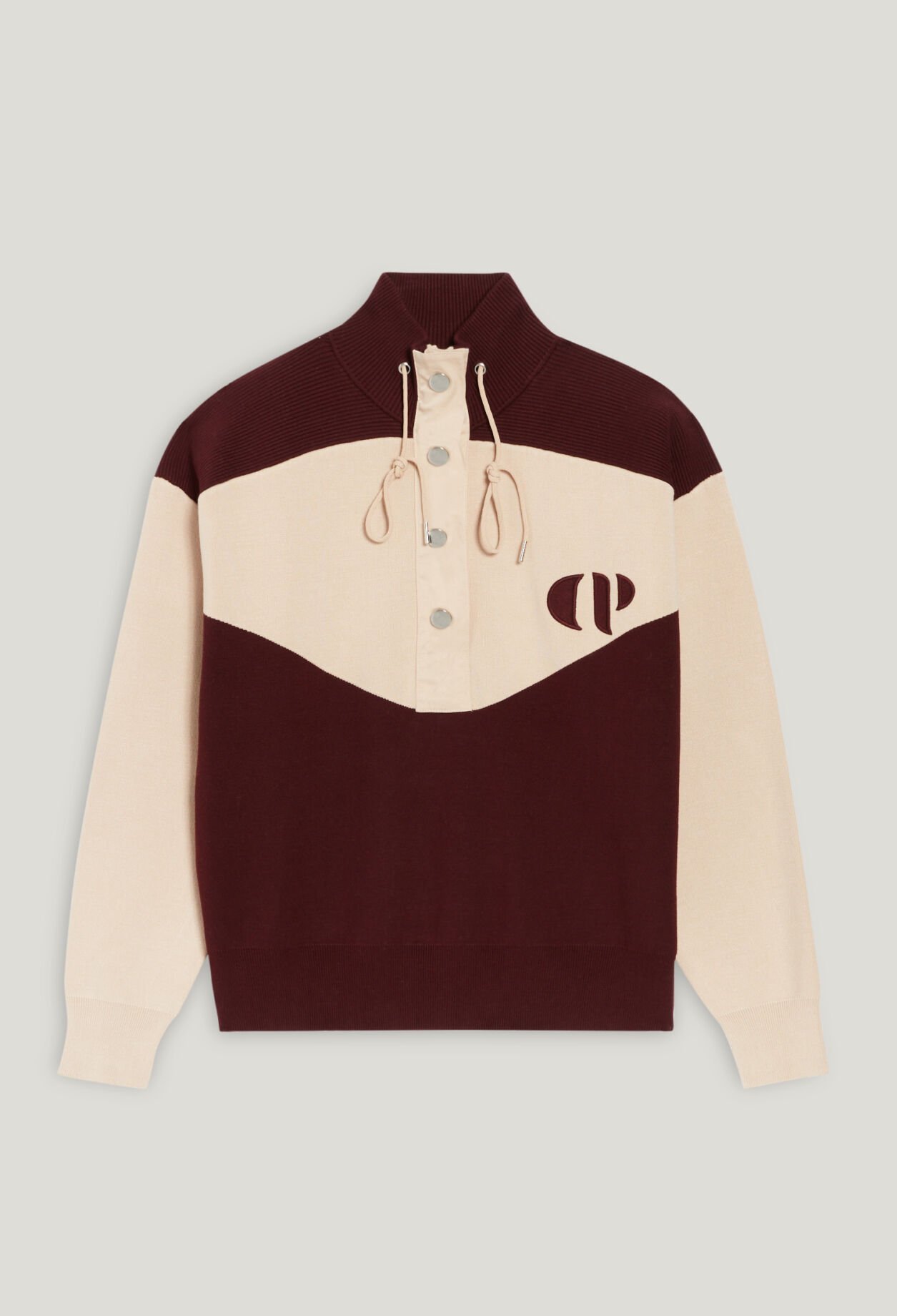 Sweatshirt Minimum Troyerkragen