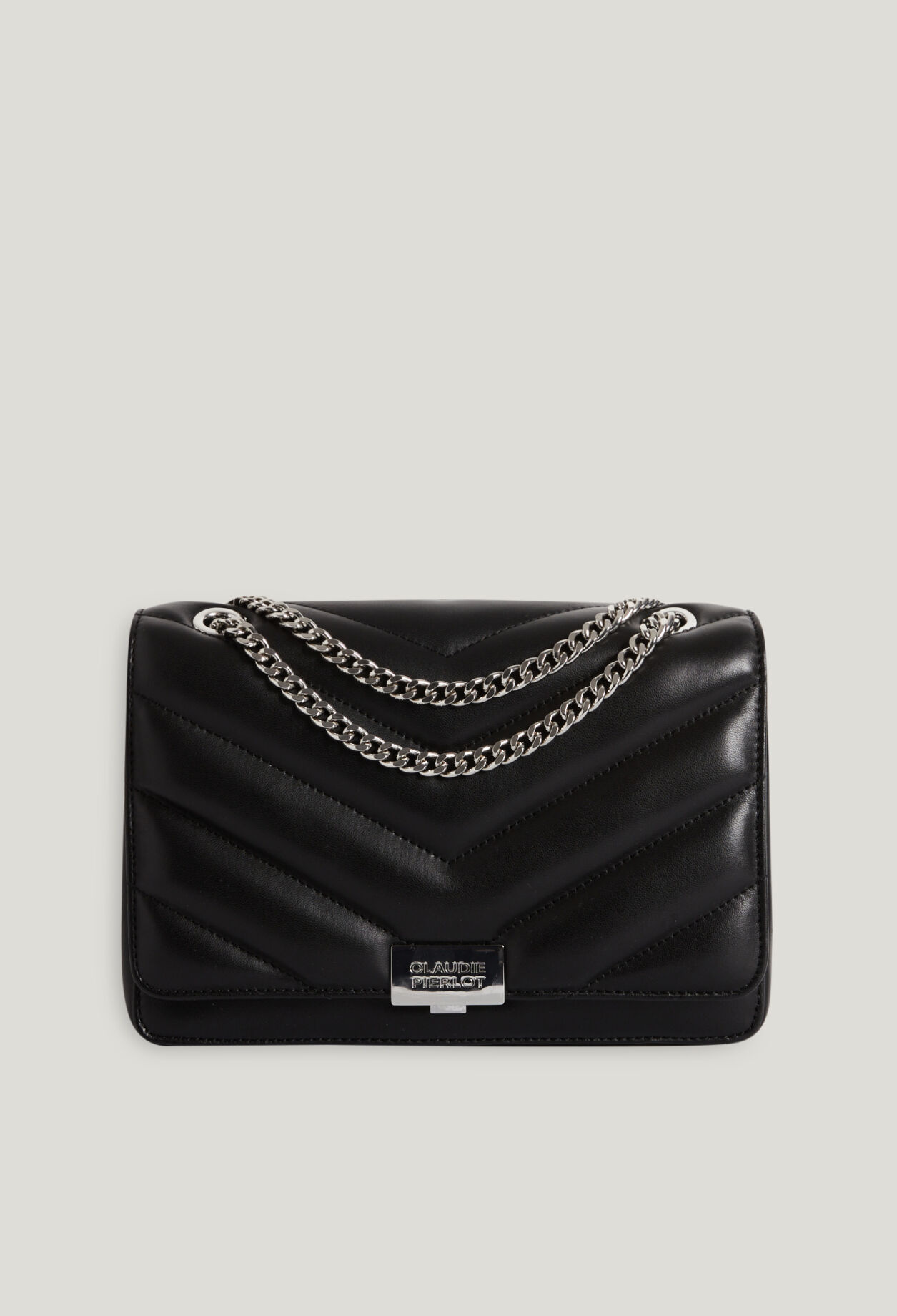 Angeli herringbone leather bag