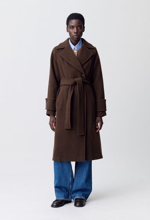 Belted Long Coat