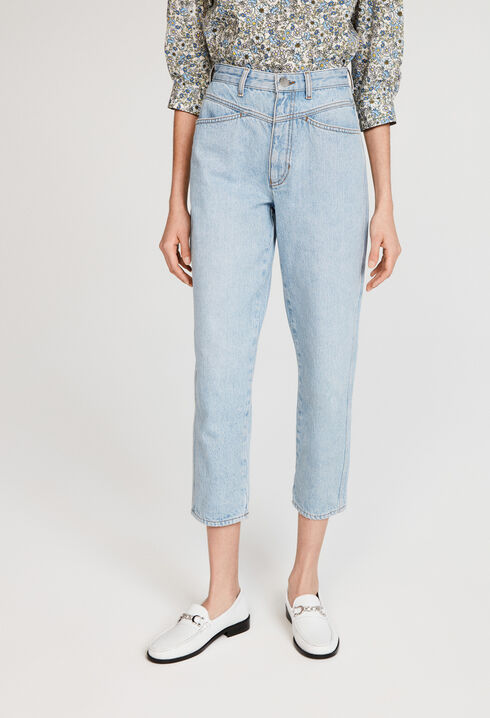 Organic cotton boyfriend jeans