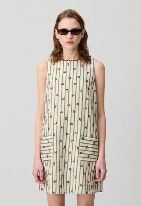 Sleeveless short dress