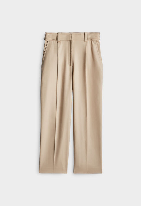 Ecowash high-rise trousers