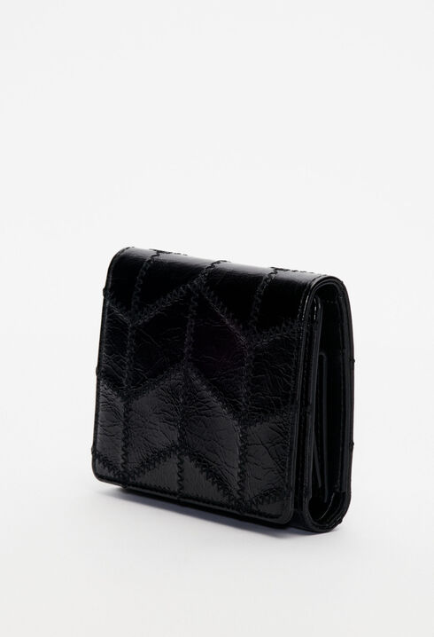 Brieftasche Lackleder