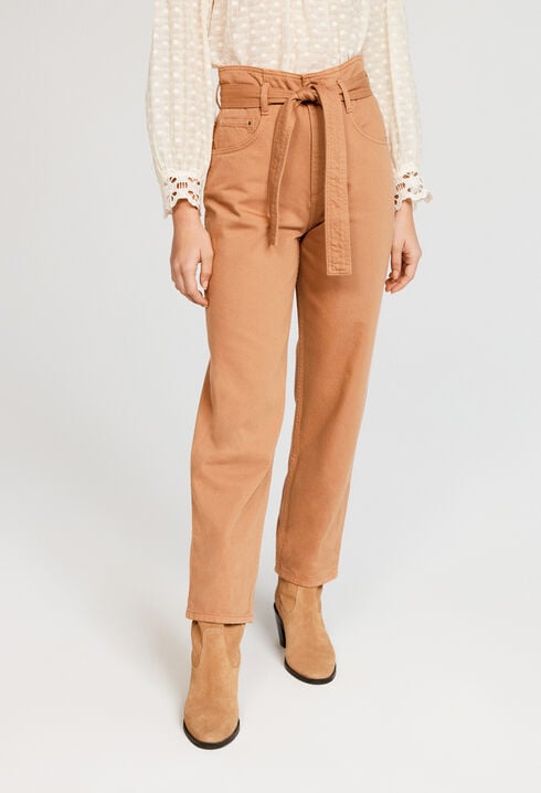 Ecowash carrot cut trousers