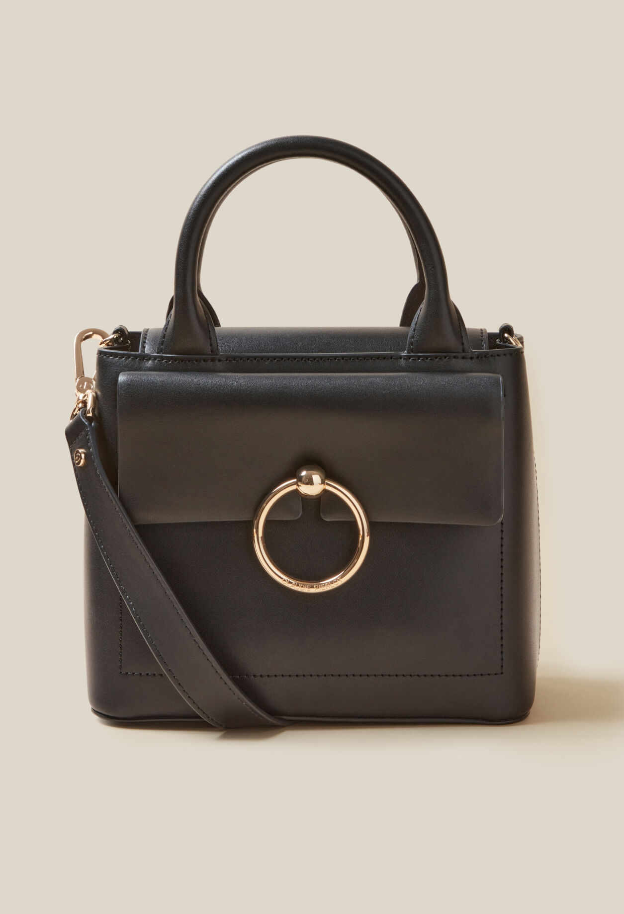 Sac claudie pierlot noir on sale
