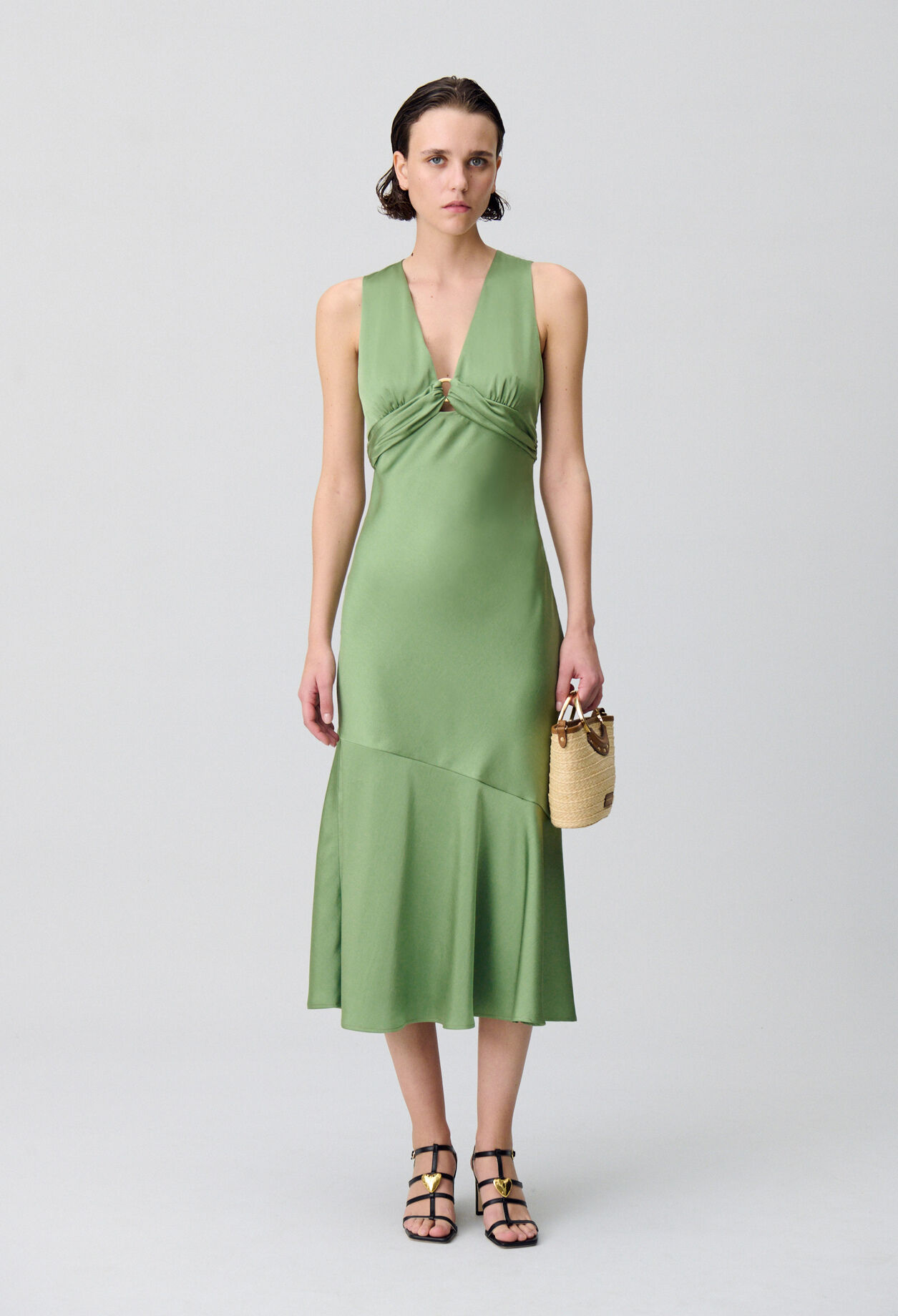 Robe longue fluide