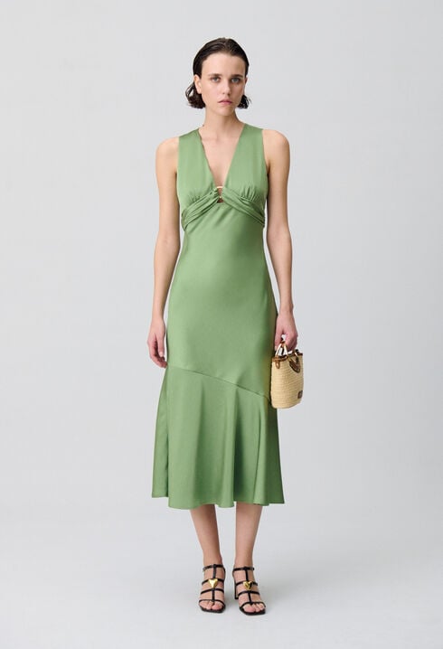 Fließendes Maxikleid