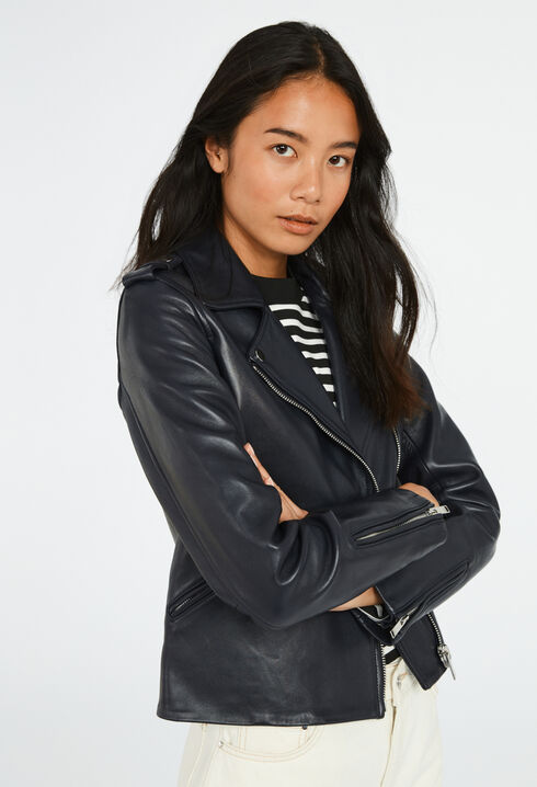 Leather jacket