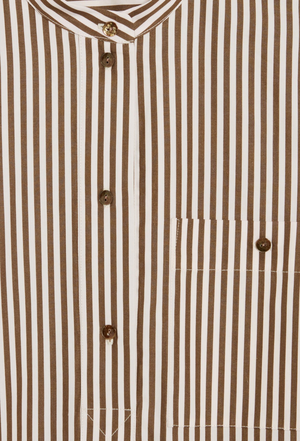 Bronze striped maxi dress