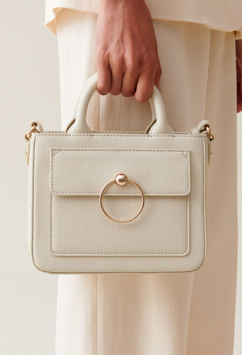 Anouck Tasche aus genarbtem Leder