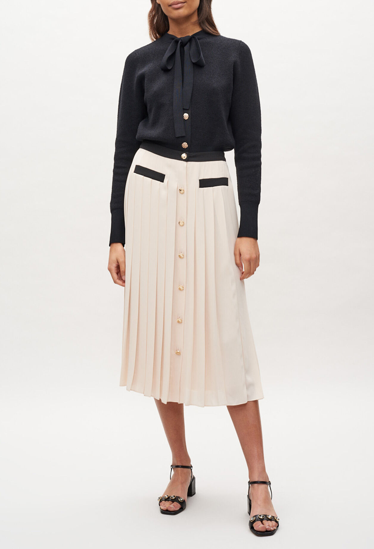 Jupe plissée boutonnée store